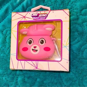 NIB Care Bears Cheerbear silicone AirPods case generations 1 & 2